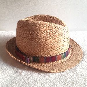 Lucky Brand straw fedora